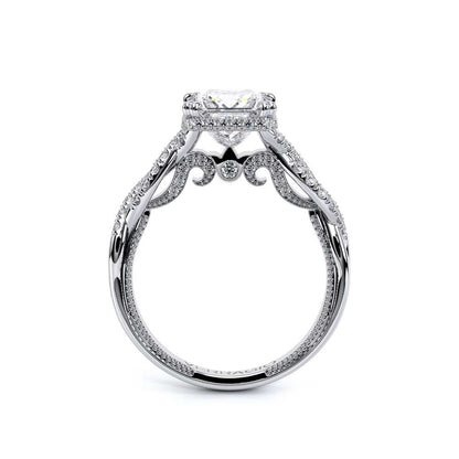 Verragio Halo Princess Engagement Ring