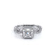 Verragio Halo Princess Engagement Ring