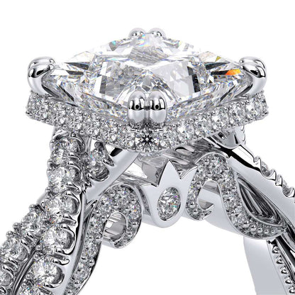 Verragio Halo Princess Engagement Ring