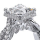 Verragio Halo Princess Engagement Ring