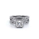 Verragio Halo Princess Engagement Ring