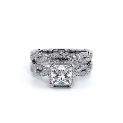 Verragio Halo Princess Engagement Ring