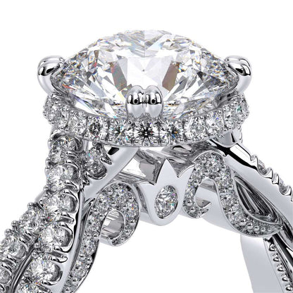 Verragio Halo Round Engagement Ring