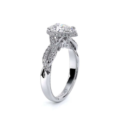 Verragio Halo Pear Engagement Ring