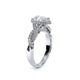 Verragio Halo Pear Engagement Ring
