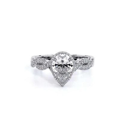 Verragio Halo Pear Engagement Ring