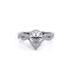 Verragio Halo Pear Engagement Ring