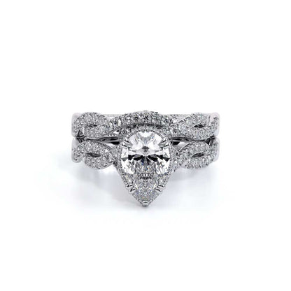 Verragio Halo Pear Engagement Ring