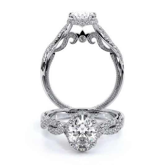 Verragio Halo Oval Engagement Ring