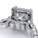 Verragio Halo Princess Engagement Ring