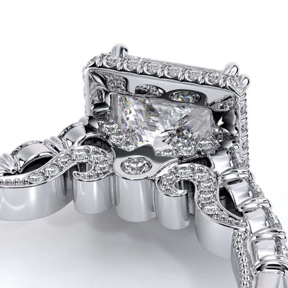 Verragio Halo Princess Engagement Ring