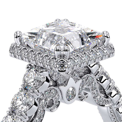 Verragio Halo Princess Engagement Ring