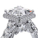 Verragio Halo Princess Engagement Ring