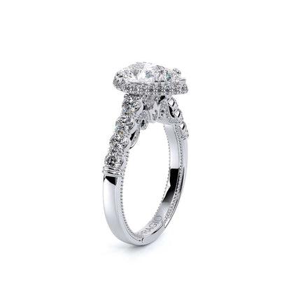 Verragio Halo Pear Engagement Ring