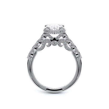 Verragio Halo Pear Engagement Ring