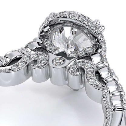 Verragio Halo Pear Engagement Ring