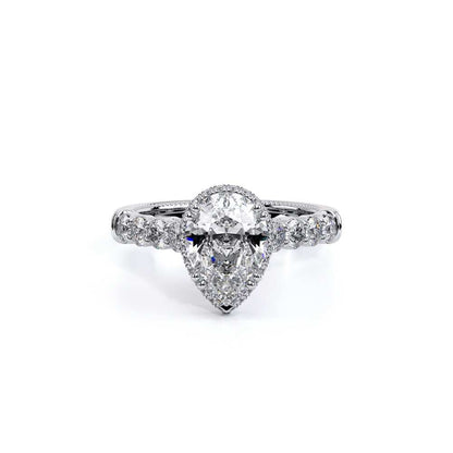 Verragio Halo Pear Engagement Ring