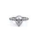 Verragio Halo Pear Engagement Ring