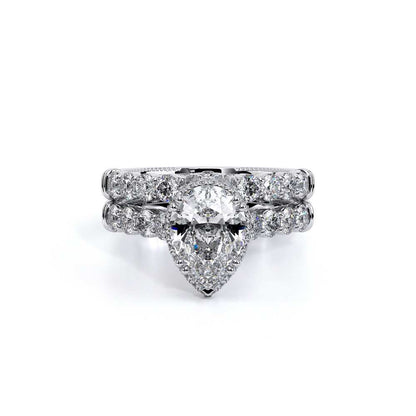 Verragio Halo Pear Engagement Ring