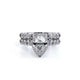 Verragio Halo Pear Engagement Ring