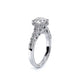 Verragio Halo Round Engagement Ring