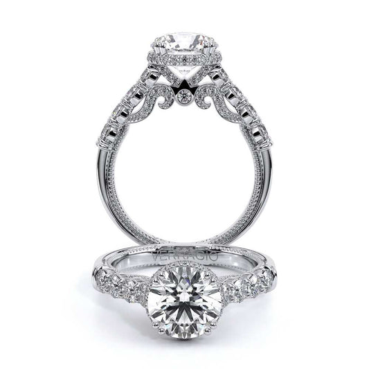 Verragio Halo Round Engagement Ring