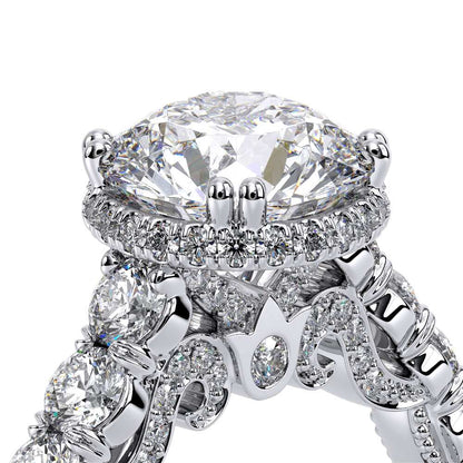 Verragio Halo Round Engagement Ring