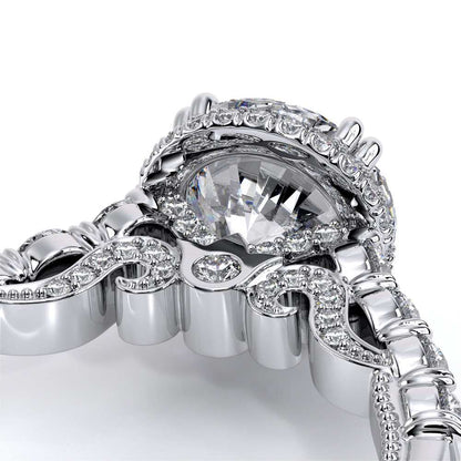 Verragio Halo Round Engagement Ring