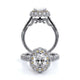 Verragio Halo Oval Engagement Ring