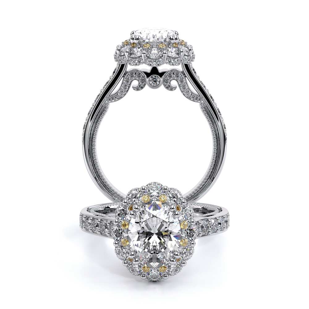 Verragio Halo Oval Engagement Ring