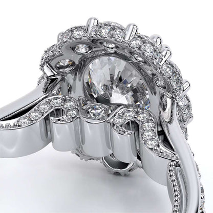 Verragio Halo Oval Engagement Ring