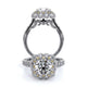 Verragio Halo Cushion Engagement Ring