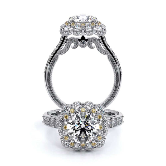Verragio Halo Cushion Engagement Ring