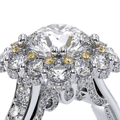Verragio Halo Cushion Engagement Ring