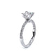 Verragio Solitaire Princess Engagement Ring