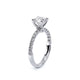 Verragio Pave Round Engagement Ring
