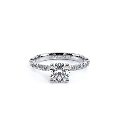 Verragio Pave Round Engagement Ring