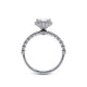 Verragio Halo Princess Engagement Ring