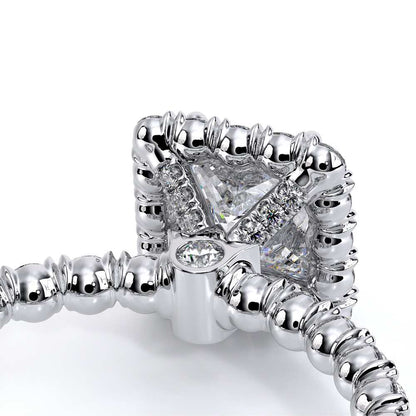Verragio Halo Princess Engagement Ring