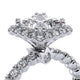 Verragio Halo Princess Engagement Ring