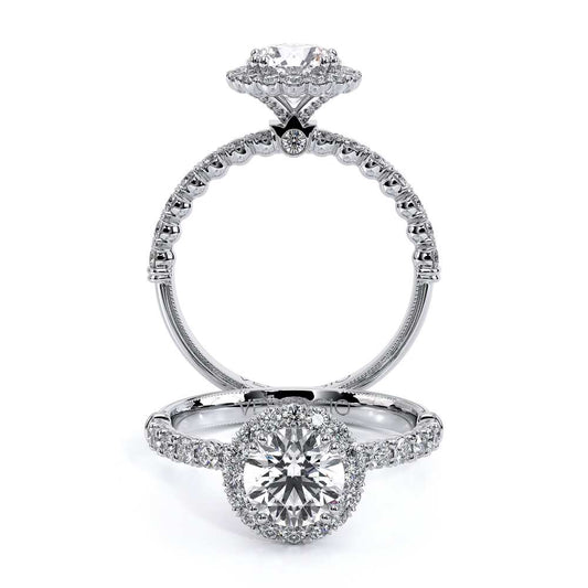 Verragio Halo Round Engagement Ring