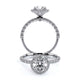 Verragio Halo Round Engagement Ring