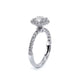 Verragio Halo Round Engagement Ring