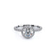 Verragio Halo Round Engagement Ring