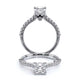 Verragio Solitaire Princess Engagement Ring