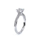 Verragio Solitaire Princess Engagement Ring