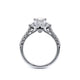 Verragio Three-Stone Princess Engagement Ring