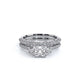 Verragio Three-Stone Princess Engagement Ring