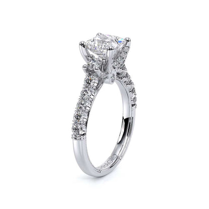 Verragio Three-Stone Princess Engagement Ring