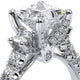 Verragio Three-Stone Princess Engagement Ring